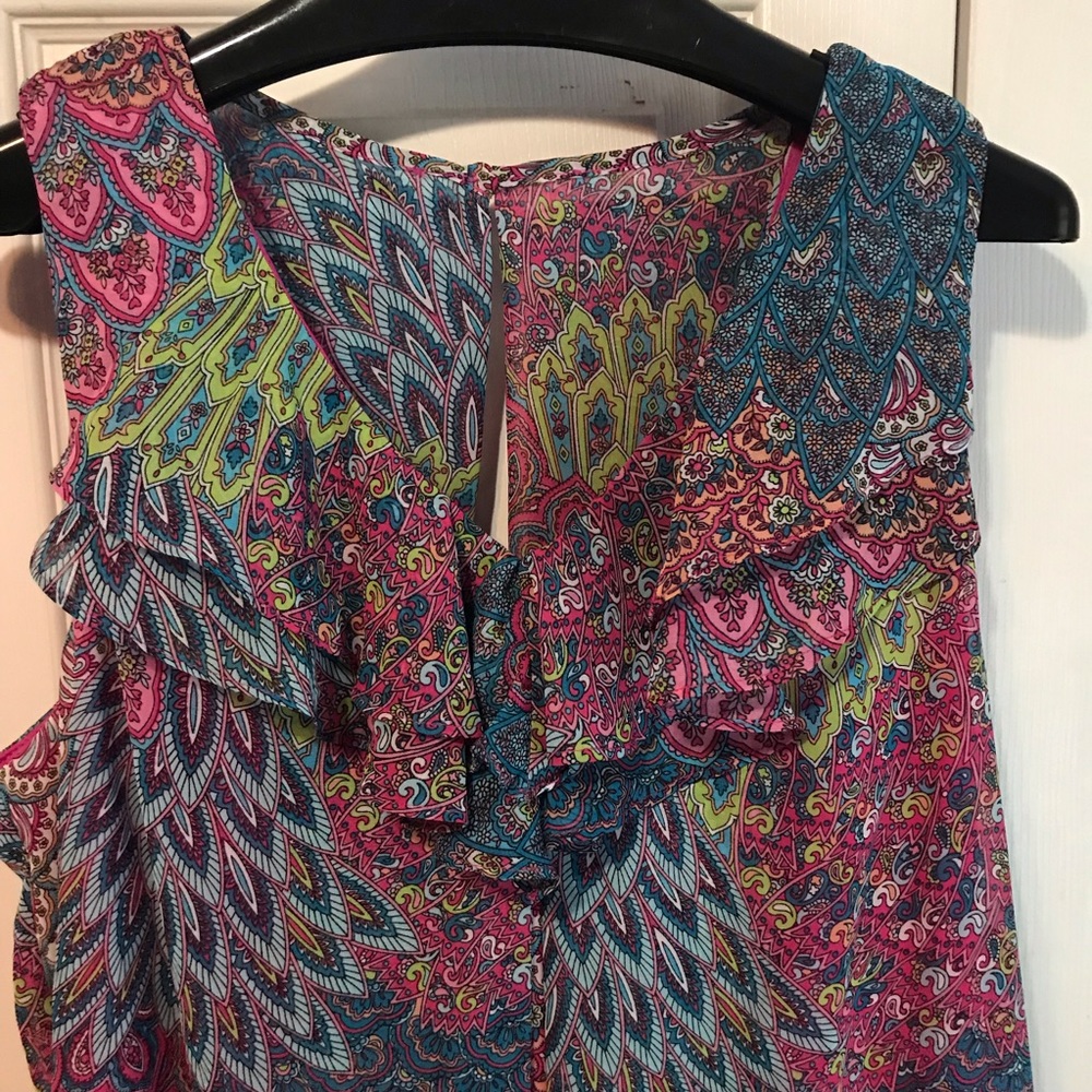 Sold‼️MSK Women’s Mini Sleeveless Dress Multi - Picture 2 of 8